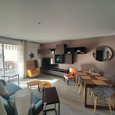 شقة Petit Paradis Hyper Centre 3 Parking Clims Wifi Terrasse