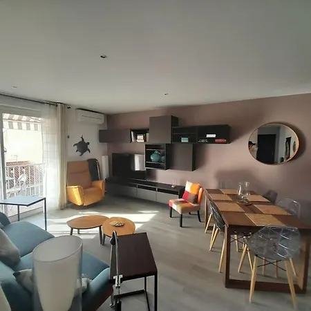 Petit Paradis Hyper Centre 3 Parking Clims Wifi Terrasse Apartment