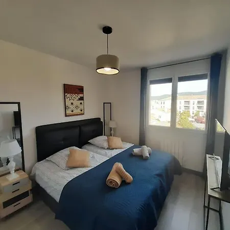 Apartment Petit Paradis Hyper Centre 3 Parking Clims Wifi Terrasse